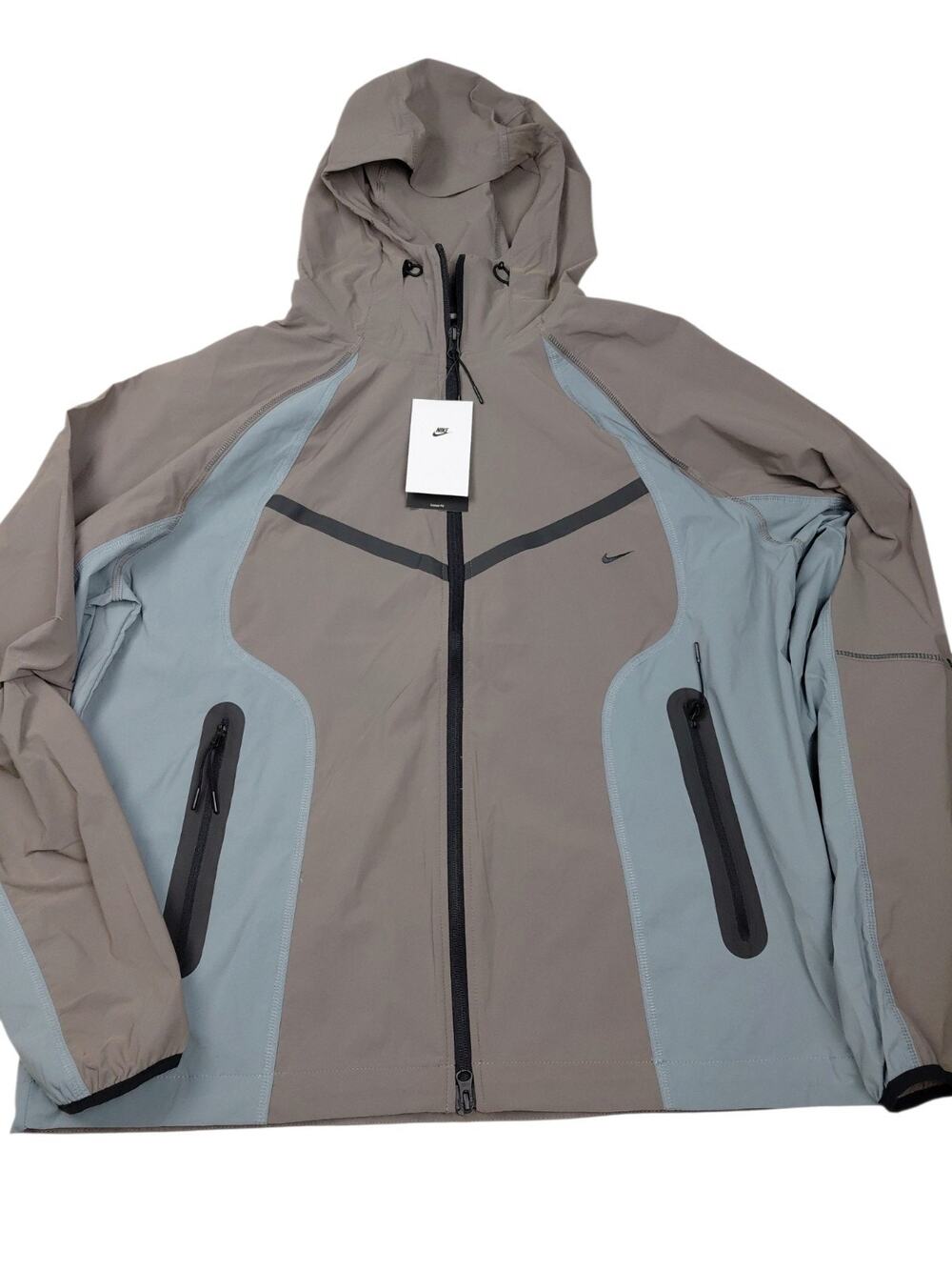 Nike Tech Dri-FIT Woven Color-Block Windrunner Jacket Men's Size Medium IH8461